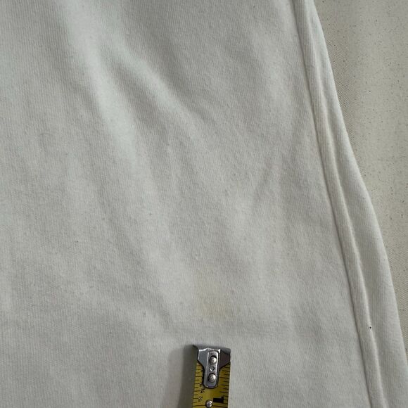 Vtg 80s Ton Sur Ton Sweat Pants Women Size Small/Medium Off-White *yellow stain - Picture 4 of 11